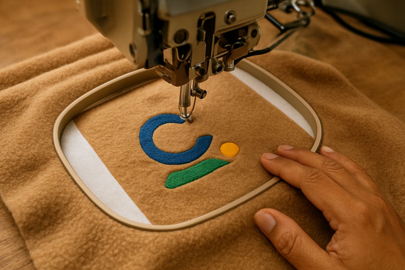 Embroidery on Fleece